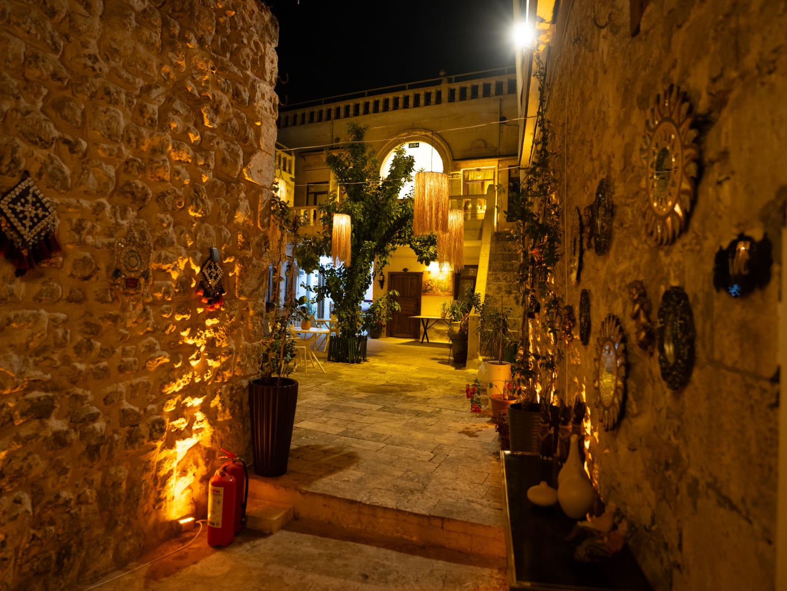 Taştepeler Hotel iç mekân detayı